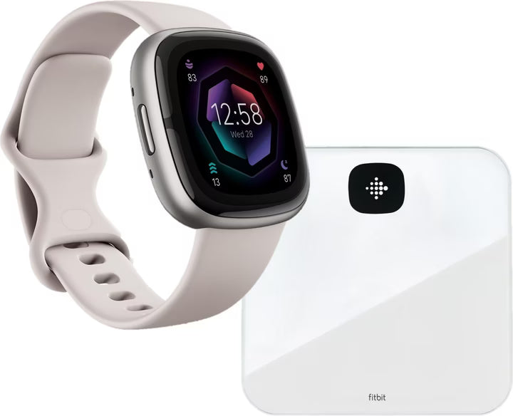 FitBit Sense2 (LW/P) + Aria Air (W)
