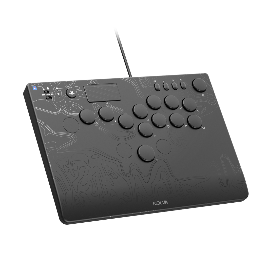 Hori NOLVA Mechanical All-Button Arcade Controller for PS5 and PC