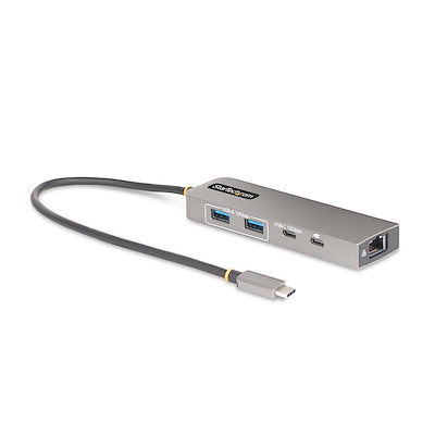 StarTech 3-PORT USB-C HUB 2.5GBE PD PASSTHROUGH