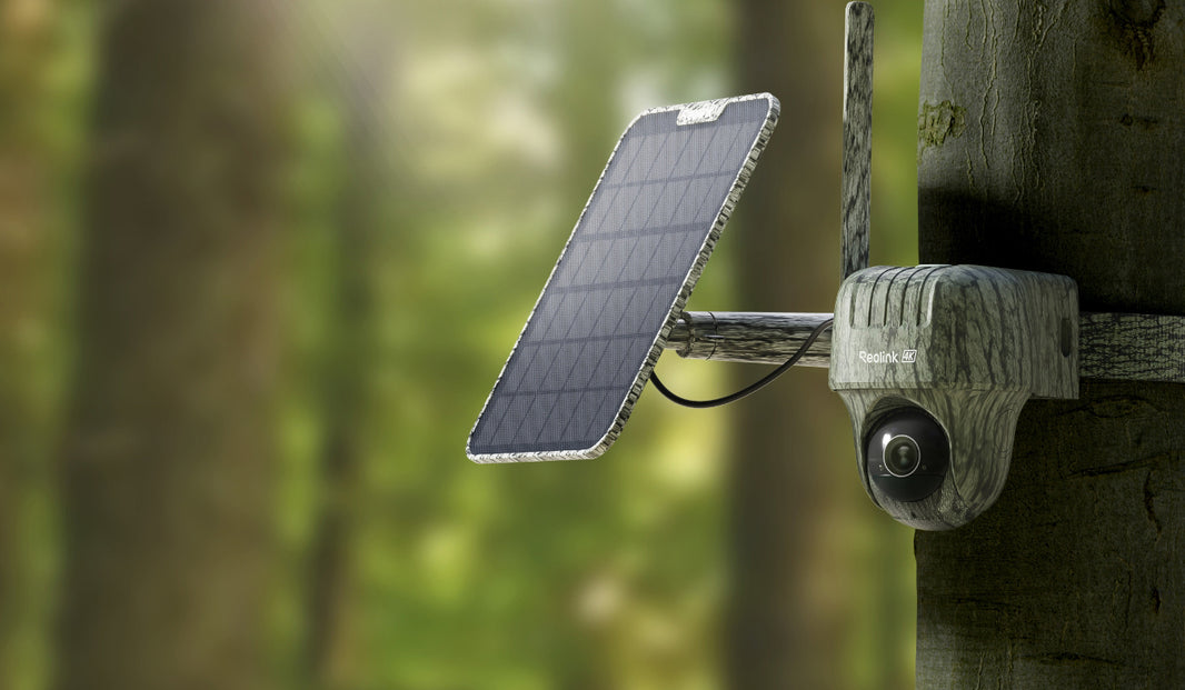 Reolink Go Series G450 with Solar Panel 2 - 4K 4G LTE PT Wildlife Cam, Animal Detection & Recognition, 360° View, 32GB microSD card