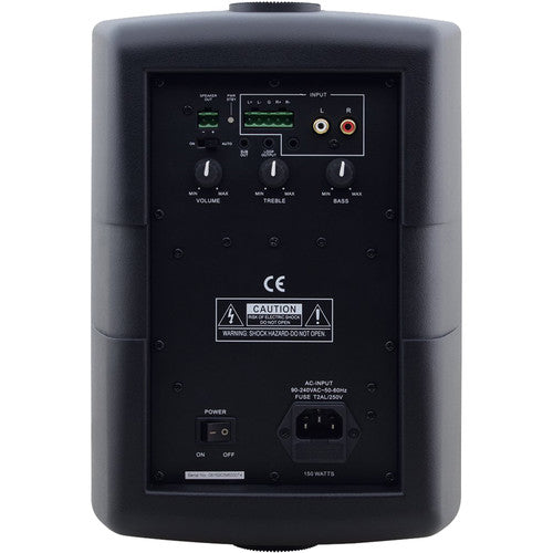 Kramer TAVOR-6-O(PAIR)/BLACK Powered On-Wall Speaker