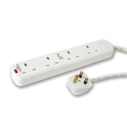 TITAN 4 GANG SURGE PROTECTED EXT LEAD 2M