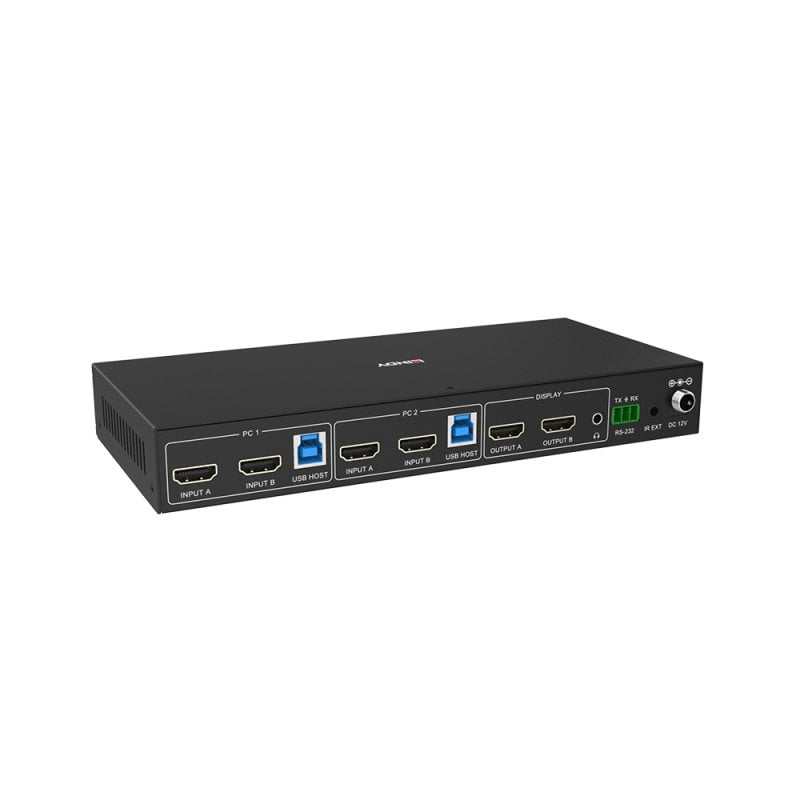 2 PORT DUAL HDMI 4K60 KVMP