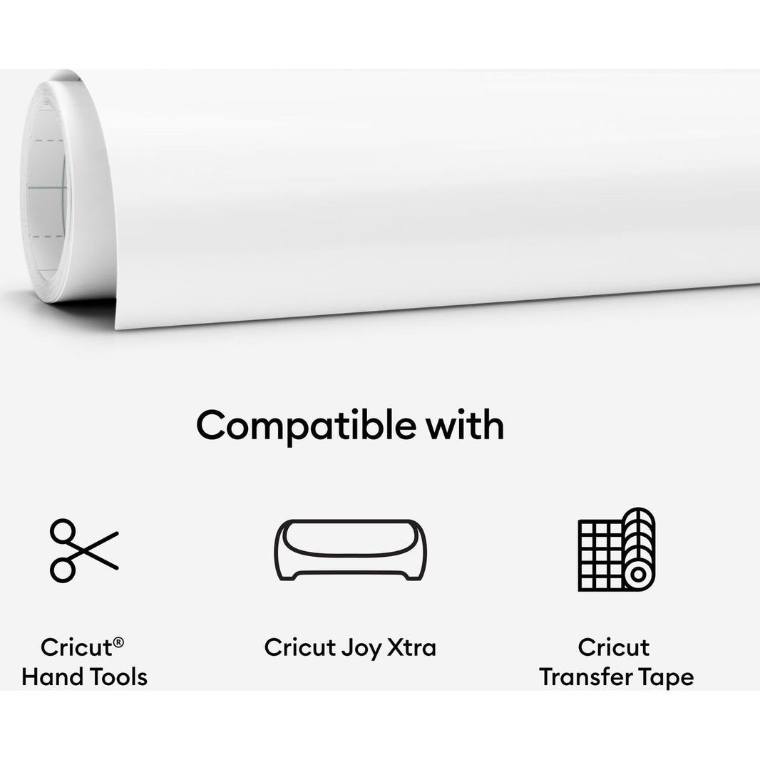 Cricut Joy Xtra Smart Vinyl (White) 9 Feet