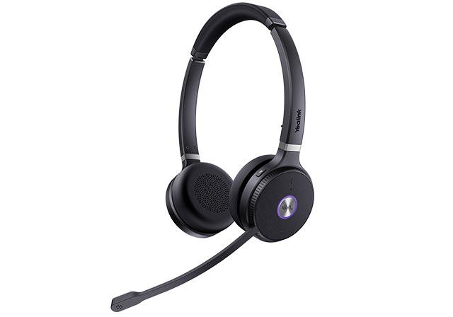Yealink WH66 Dual Ear over the head DECT headset W/ UC Work Station