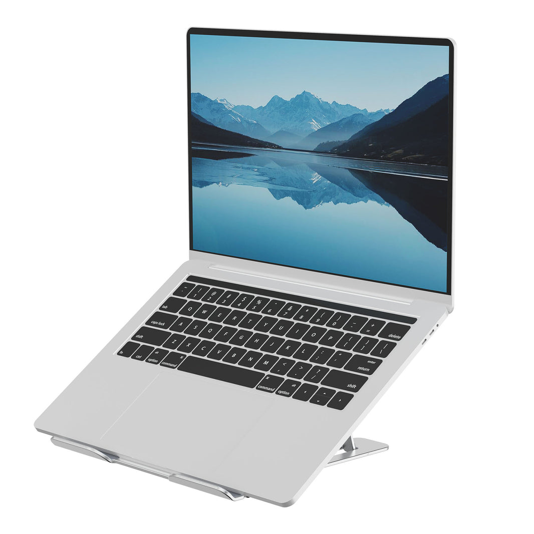 ALUMIA PORTABLE LAPTOP STAND - SILVER