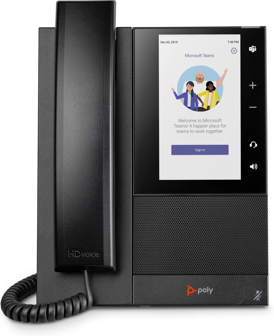 POLY CCX 505 Microsoft Teams and PoE-enabled
