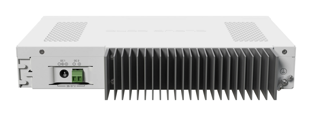 MikroTik 16Gbit LAN, 2x SFP+, Dual PSU Rack, 4 GB RAM