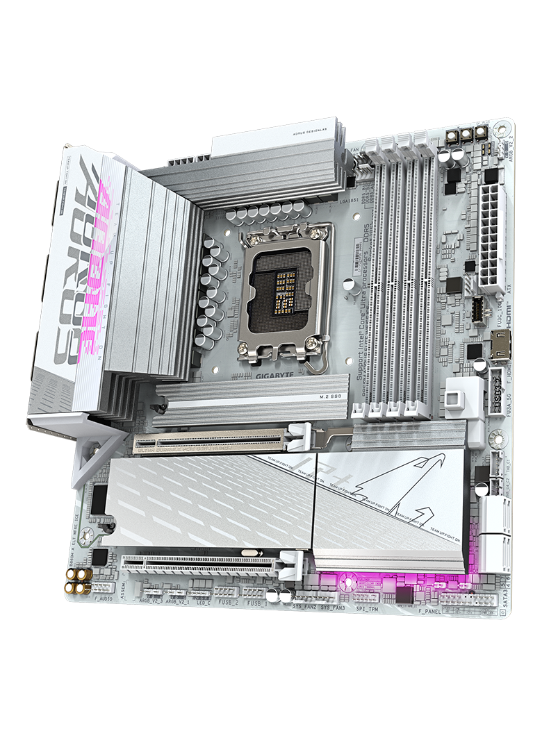 GIGABYTE B860M AORUS ELITE WIFI6E ICE