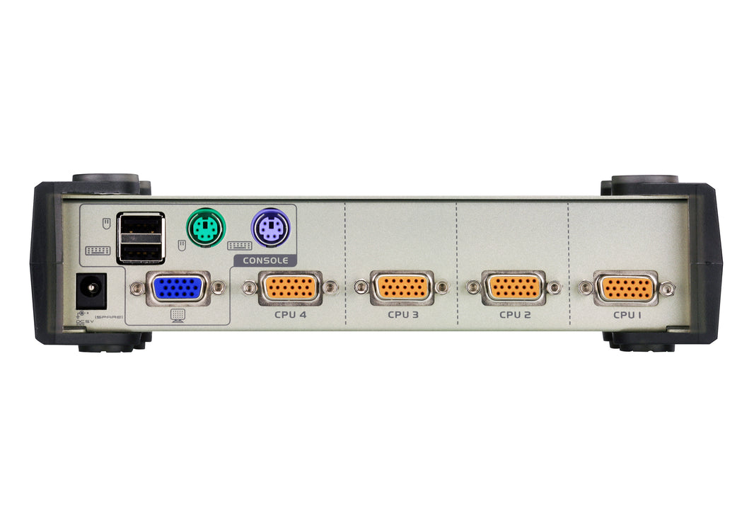 ATEN 4 Port Desktop VGA USB/PS/2 KVM