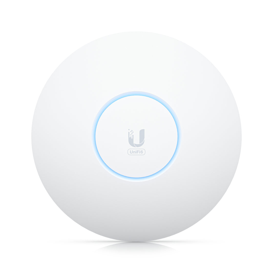Ubiquiti UniFi U6 - Radio access point - Wi-Fi 6E - 2.4 GHz 5 GHz 6 GHz - wall ceiling mountable