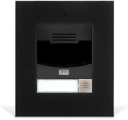 2N IP Solo Black Without Camera – Surface Mount