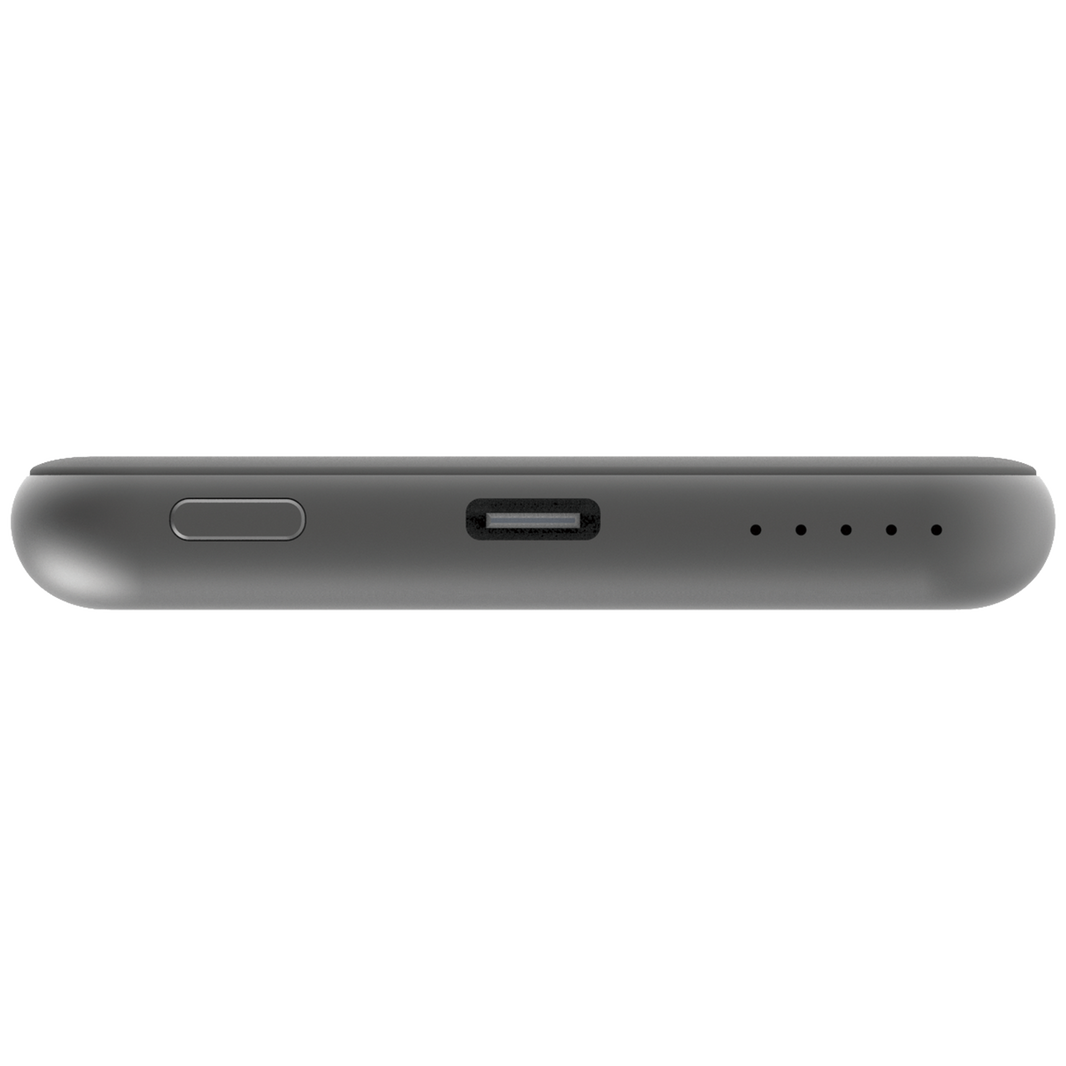 Verbatim Charge 'n' Go Power Bank 5000mAh Magnetic Wireless Charging - Grey