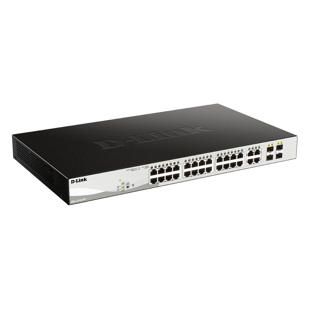 D-Link DGS-1210-24P 24-Port Smart Gigabit PoE Switch