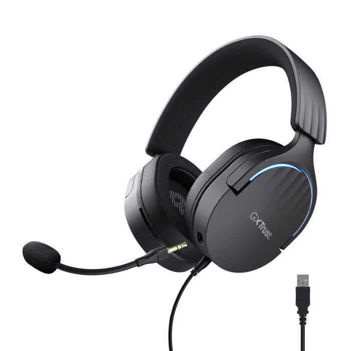 Trust GXT490 FAYZO 7.1 USB HEADSET BLK