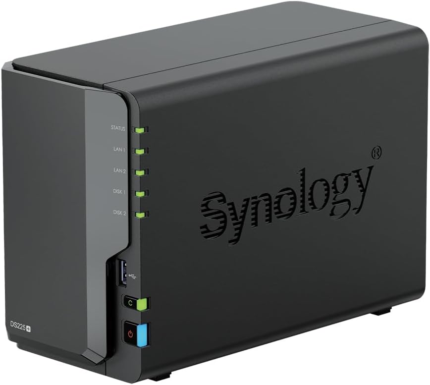 Synology DS225+ 2-bay Plus series - Intel Celeron J4125