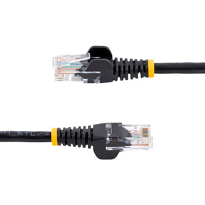 StarTech.com 1m Black Cat 5e Patch Cable