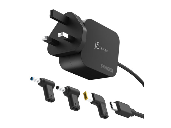 J5CREATE 67W GAN PD USB-C MINI CHARGER