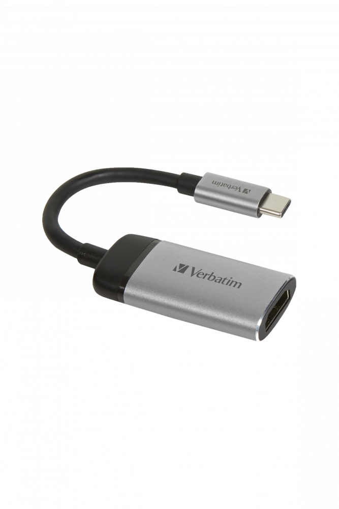 Verbatim USB-C HDMI4K ADPTR USB 3.1 10cm