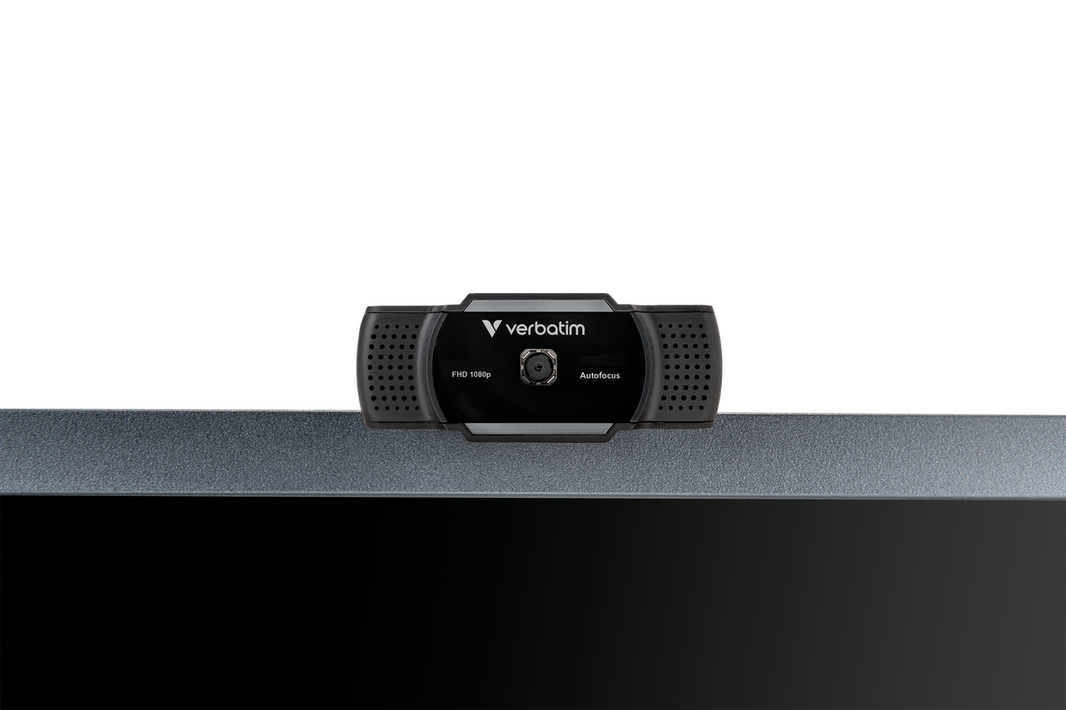 Verbatim Webcam with Microphone Full HD 1080p Autofocus AWC-01