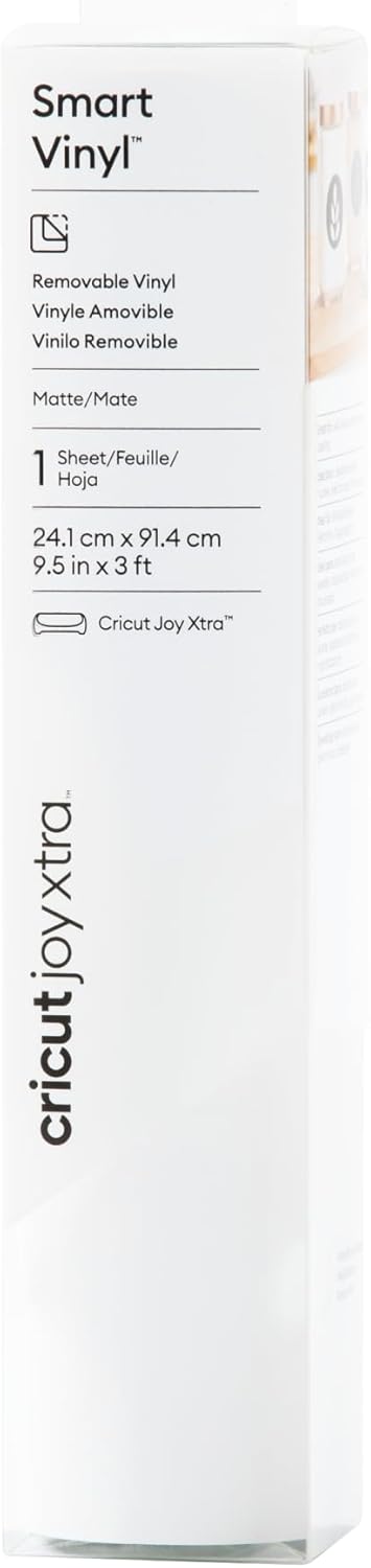 Cricut Joy Xtra Smart Vinyl (White) - 12 Feet
