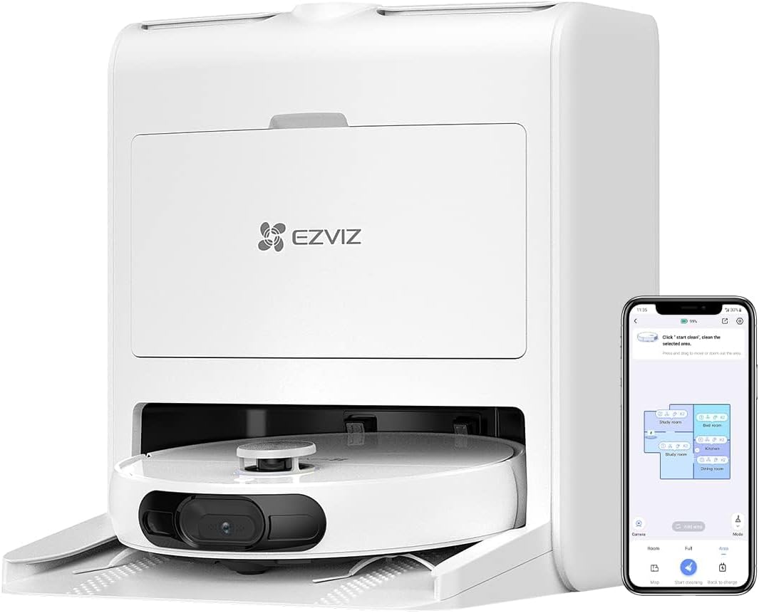 EZVIZ RS2 Robot Vacuum & Mop Combo