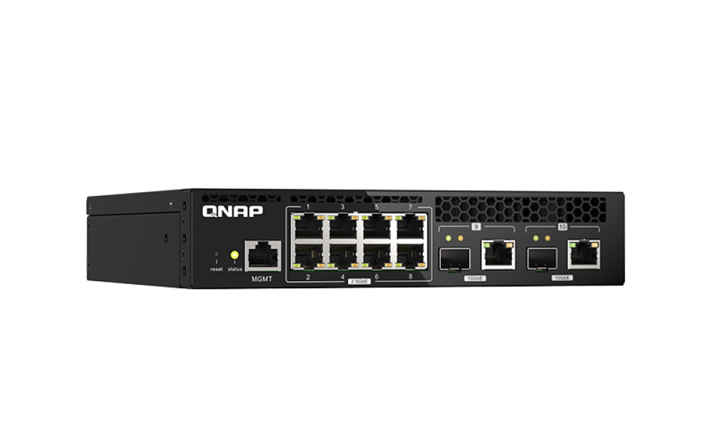 QNAP QSW-M2108R-2C 10 Port Switch