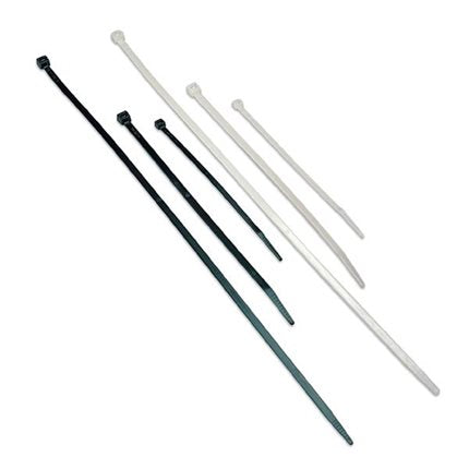 Titan CABLE TIES 160MM X 4.8MM (PK 100) CLEAR
