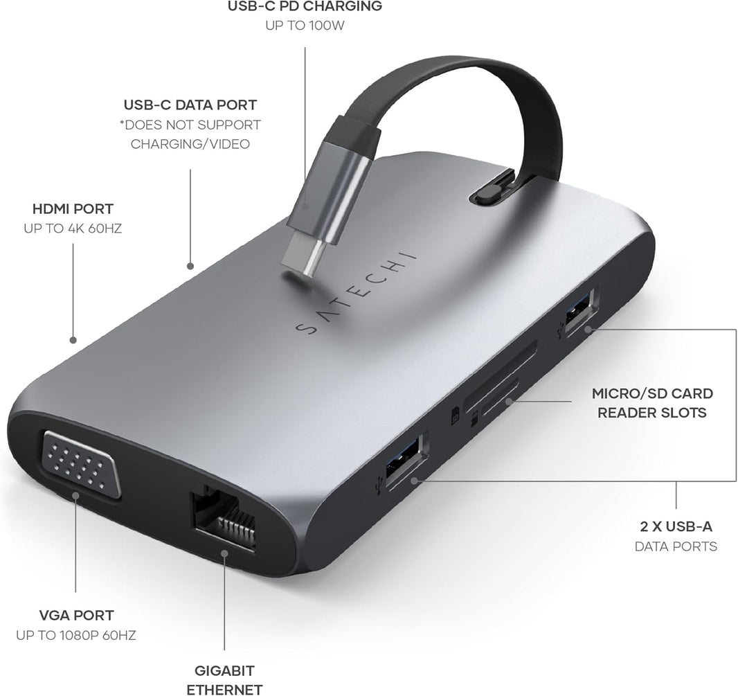 Satechi USBC On the Go Multiport Adptr