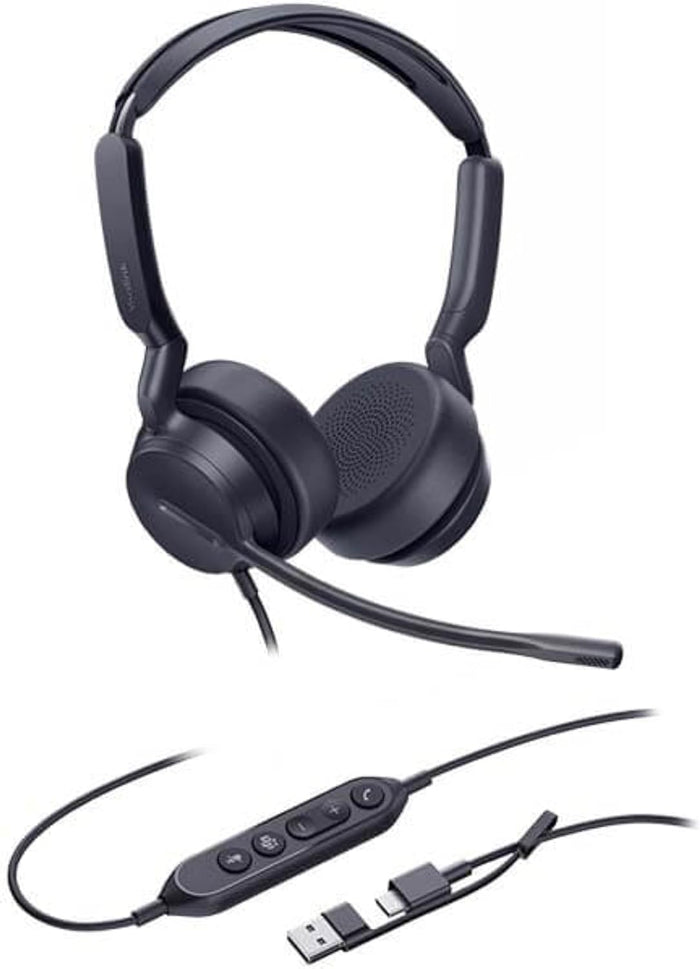 Yealink UH42 Dual UC USB-C/A Wired Headset