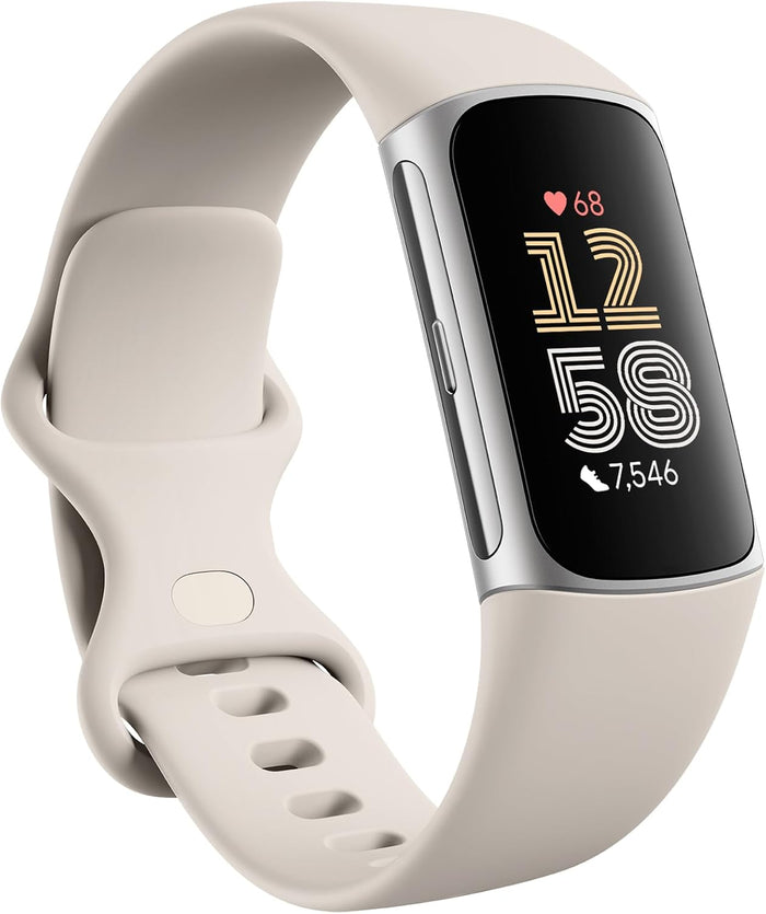 Fitbit Charge 6 - Porcelain/Slvr (UK/IE)
