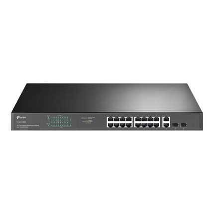 TP-Link 18 Pt Gb Rak Mnt Swit 16 Pt POE
