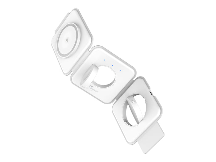 J5CREATE QI2 3-IN-1 MAGNETIC TRAVEL W/L