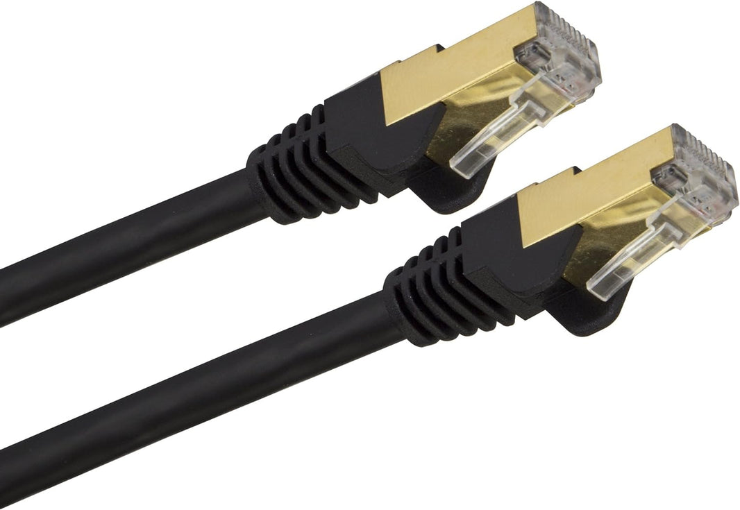 StarTech 9ft Black Cat6a STP Cable