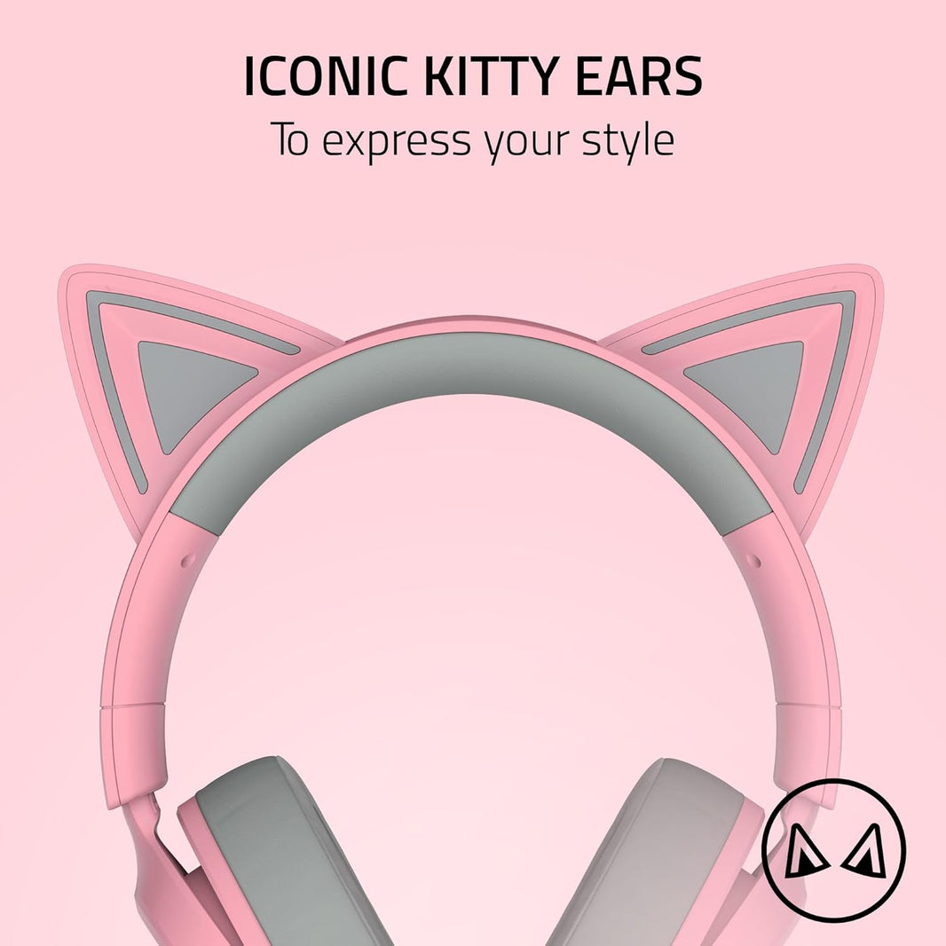 RAZER KRAKEN KITTY V3 X HEADSET QUARTZ