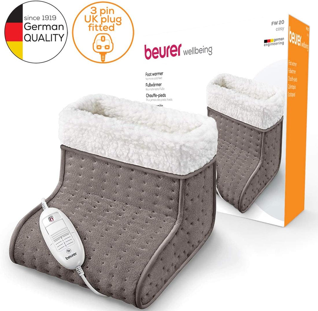 BEURER FW20 COSY FOOTWARMER TAUPE