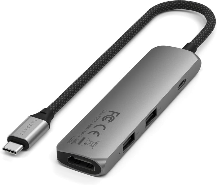 Satechi 4-in-1 USB-C Slim Multiport Adap