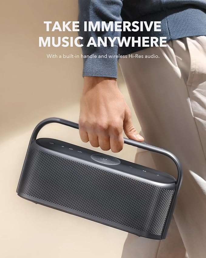 Anker Motion X600 Stereo audio conference Grey 50 W