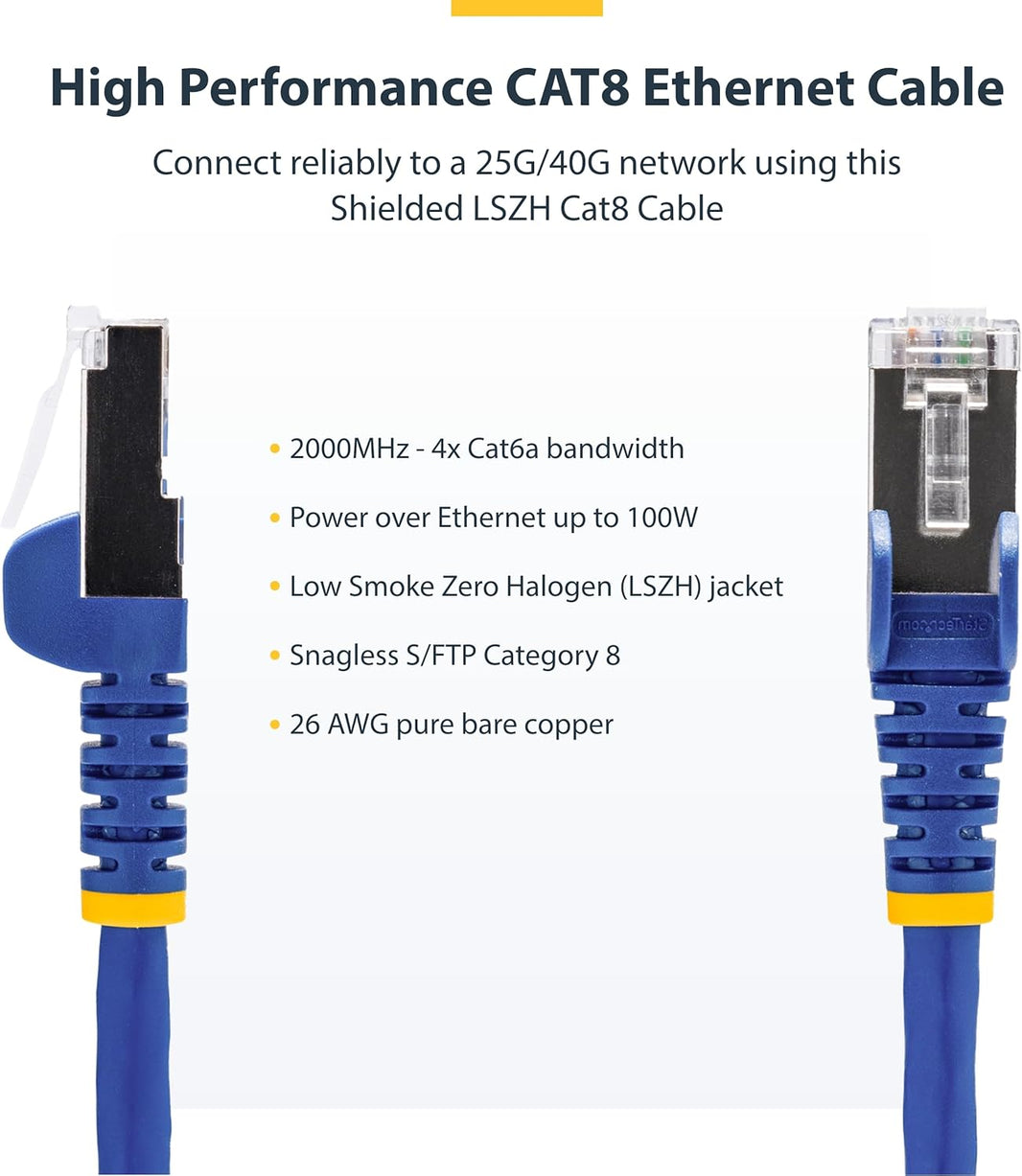 StarTech CAT8 Ethernet Cable