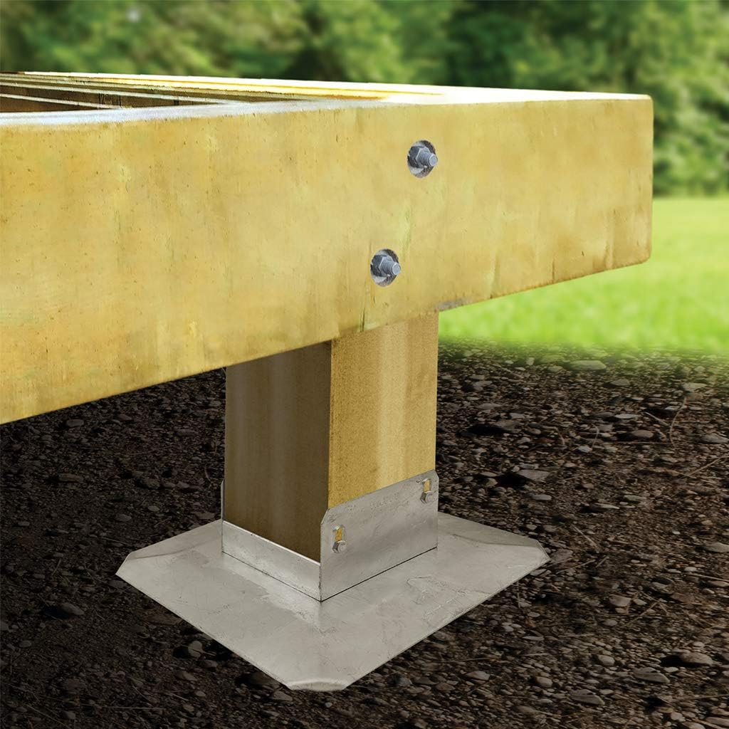 TITAN METAL 25MM FLOOR ANCHOR BRACKET