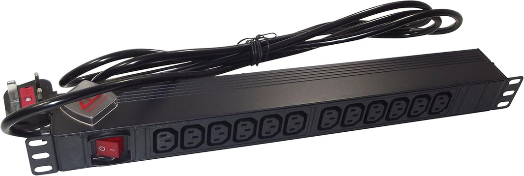 CNL 12W C13 PDU Hor 1u UK 3M
