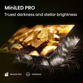 Hisense 55 INCH U8QTUK MiniLED QLED 165Hz Smart AI TV with Freely