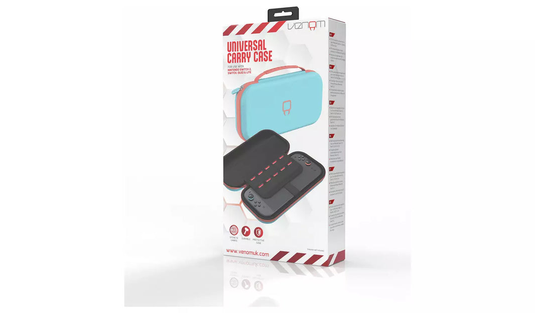 Venom UNIVERSAL CARRY CASE BLUE/RED SWITCH2