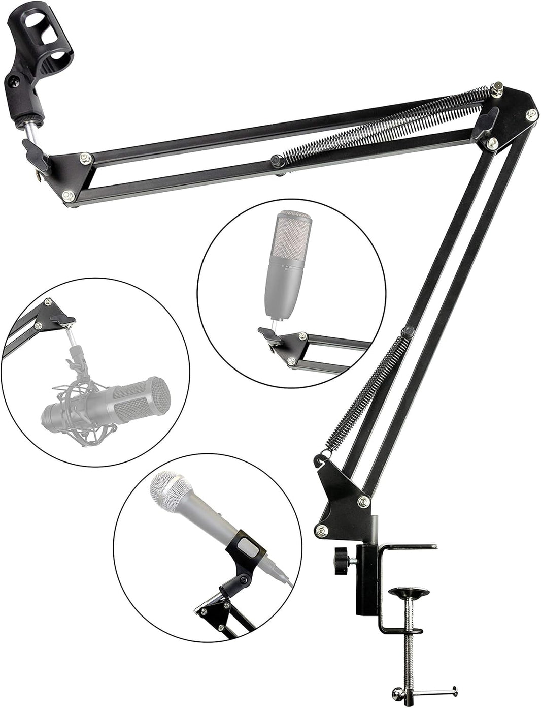 PDT RockJam Scissor Arm Mic Stand