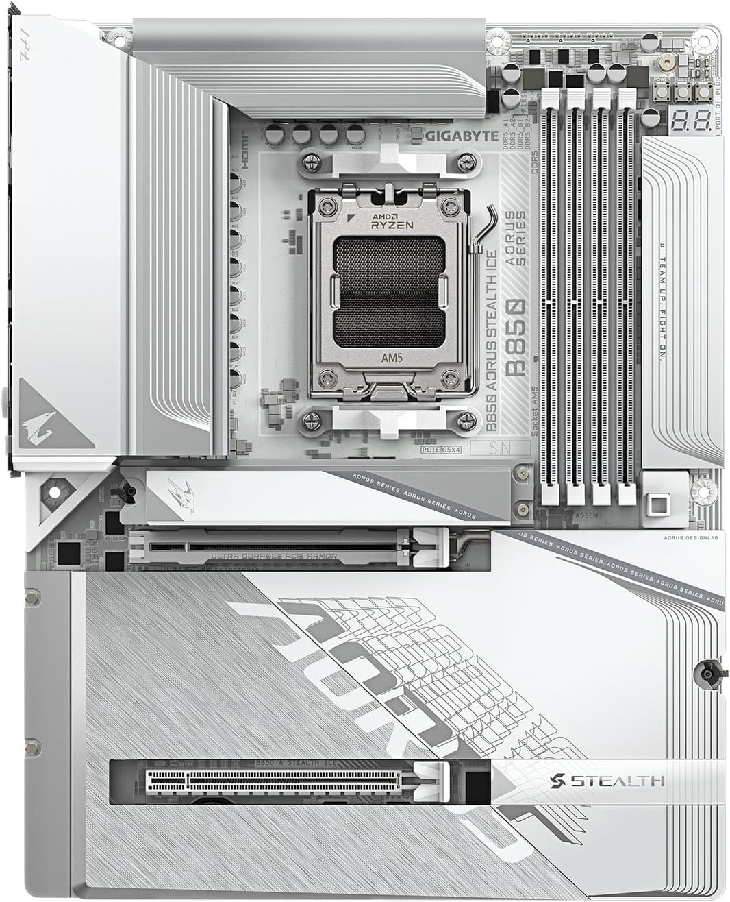 AORUS 1700 B850 A STEALTH ICE