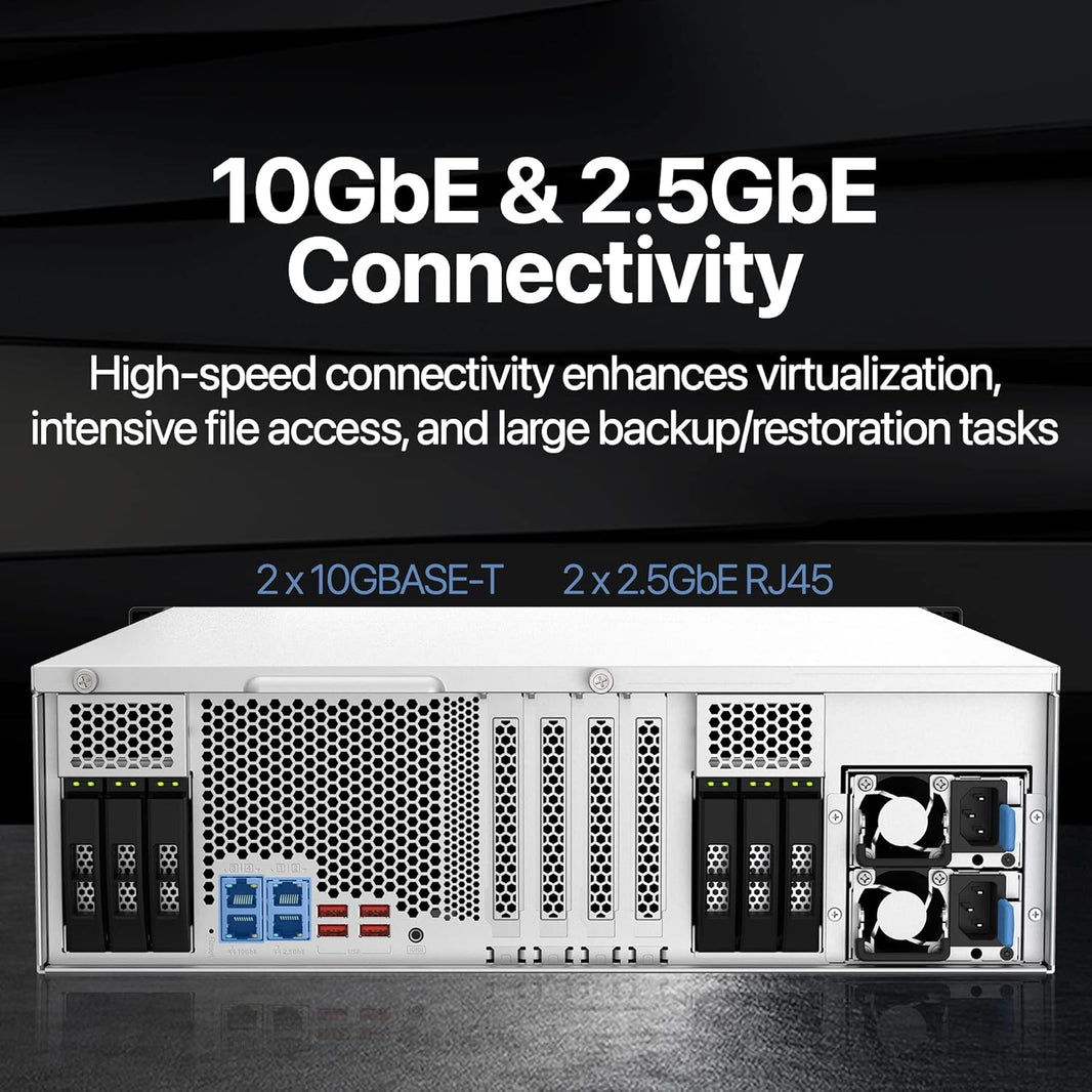 QNAP TS-h2287XU-RP-E2378-64G/96TB IW PRO