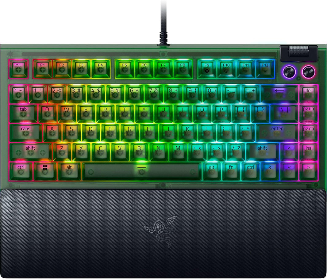 RAZER BLACKWIDOW V4 75% KB PHANTOM GREEN
