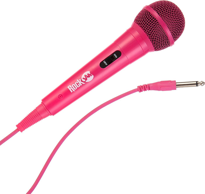 PDT RockJam Wired Microphone MC303- Pink