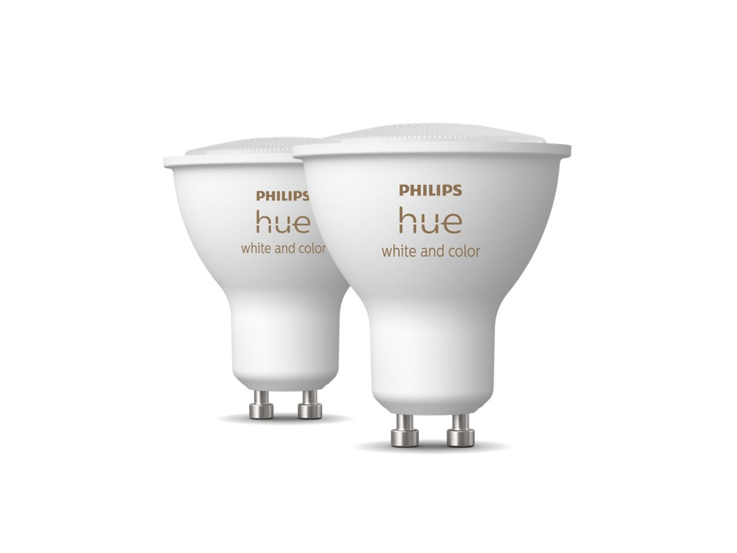 Philips Hue White and colour ambience GU10 – smart spotlight – (2-pack)