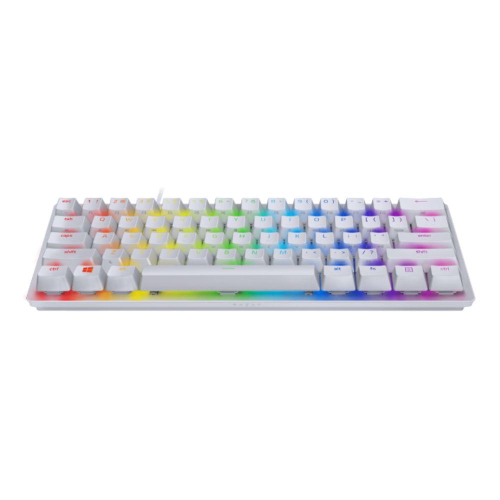 RAZER HUNTSMAN MINI KB WHT RED SWITCH